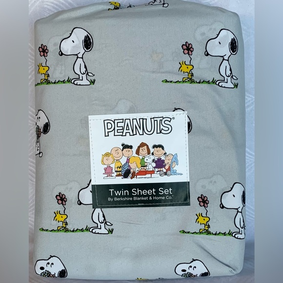 Peanuts Snoopy Spring Flowers Sheet Set - Twin - Picture 5 of 5
